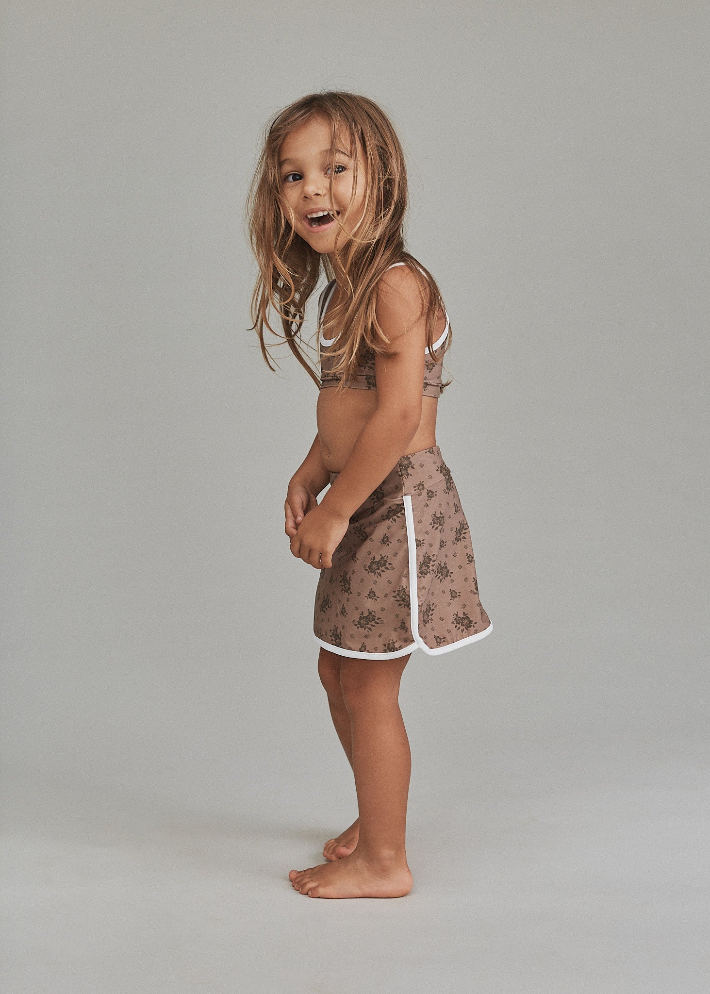 KIDS PIPED NICA TOP + LANEY SKIRT SET - SPRING 2024