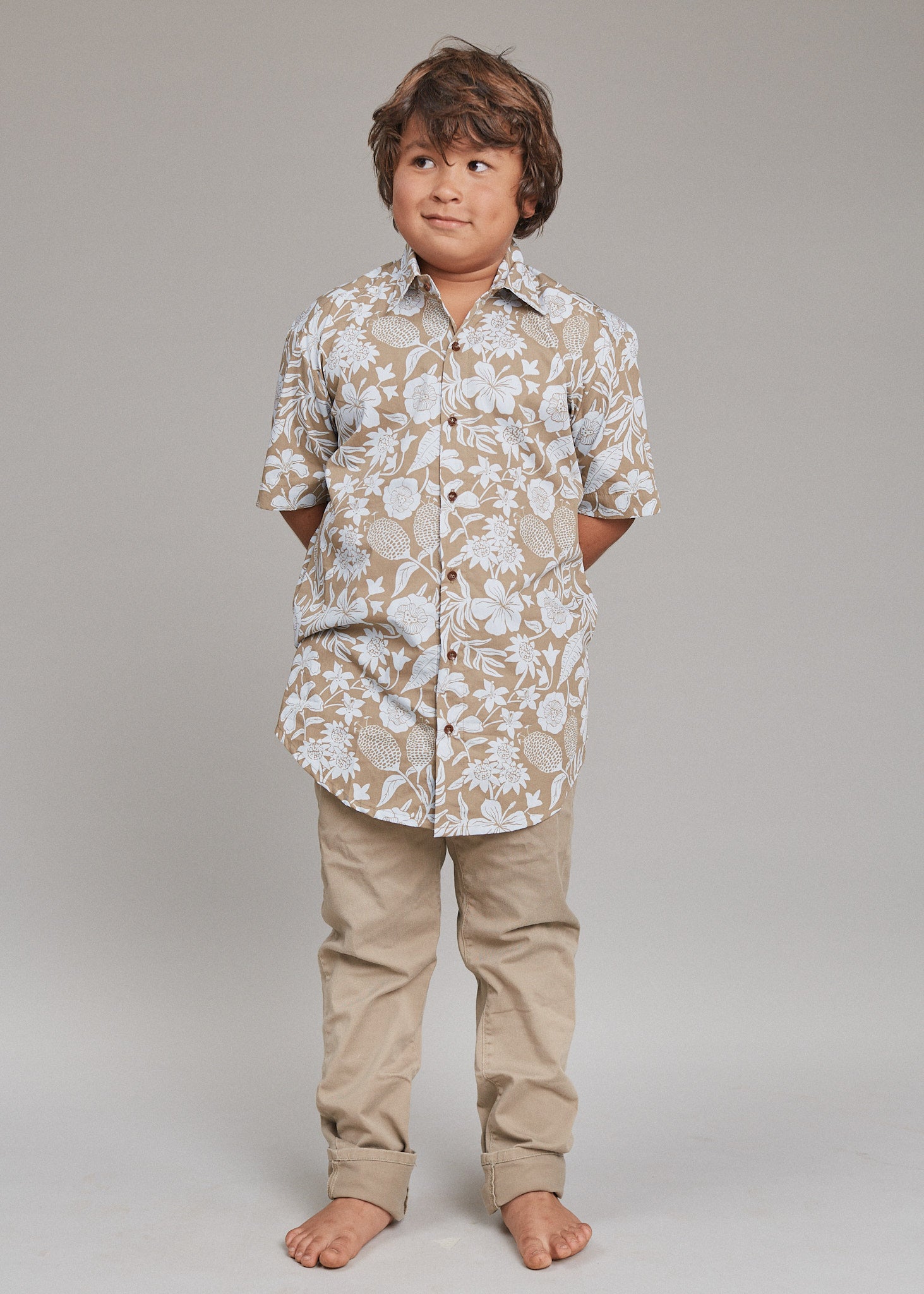 KIDS ALOHA SHIRT - SPRING 2025