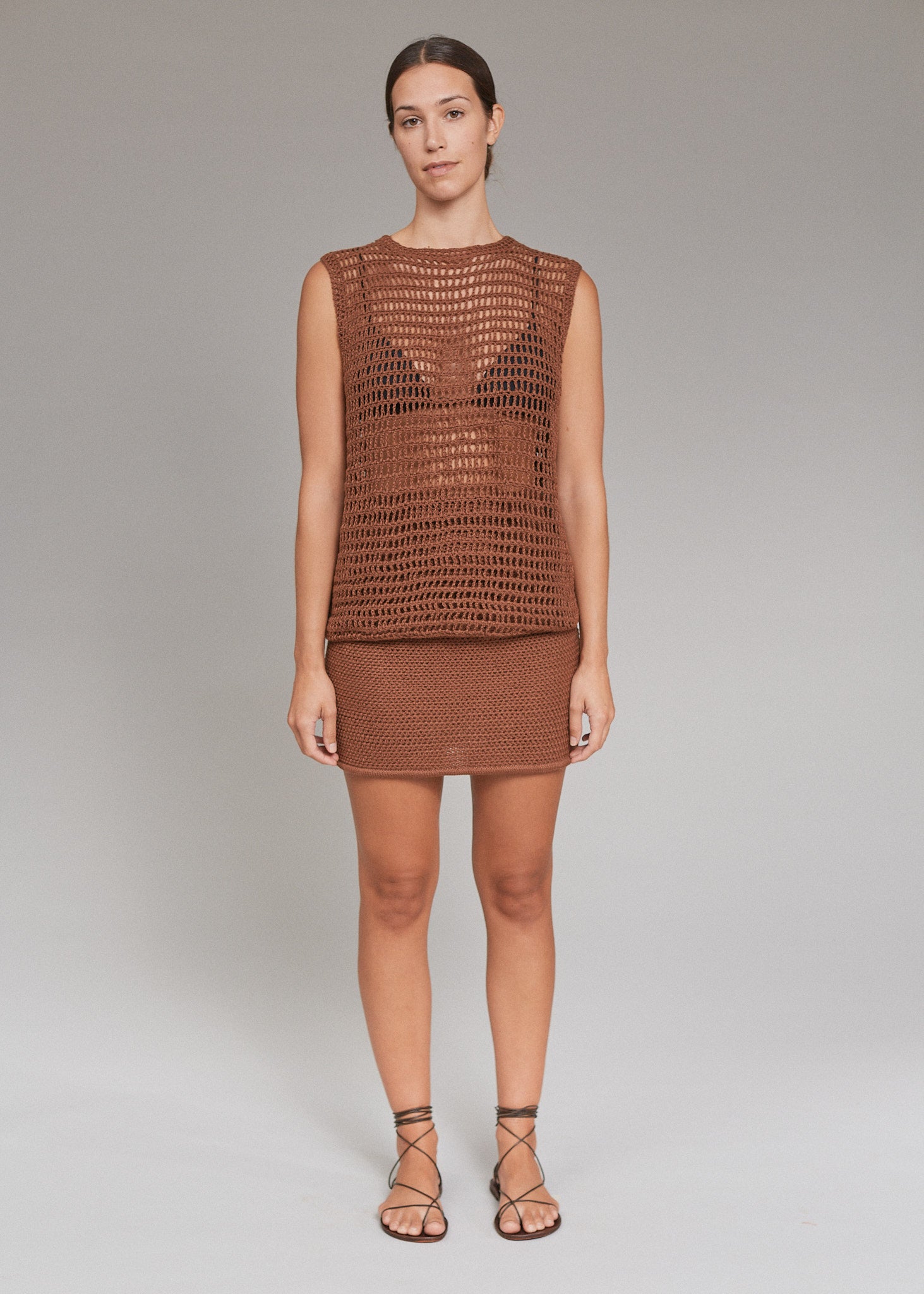 EMI CROCHET SKIRT - RESORT 2025