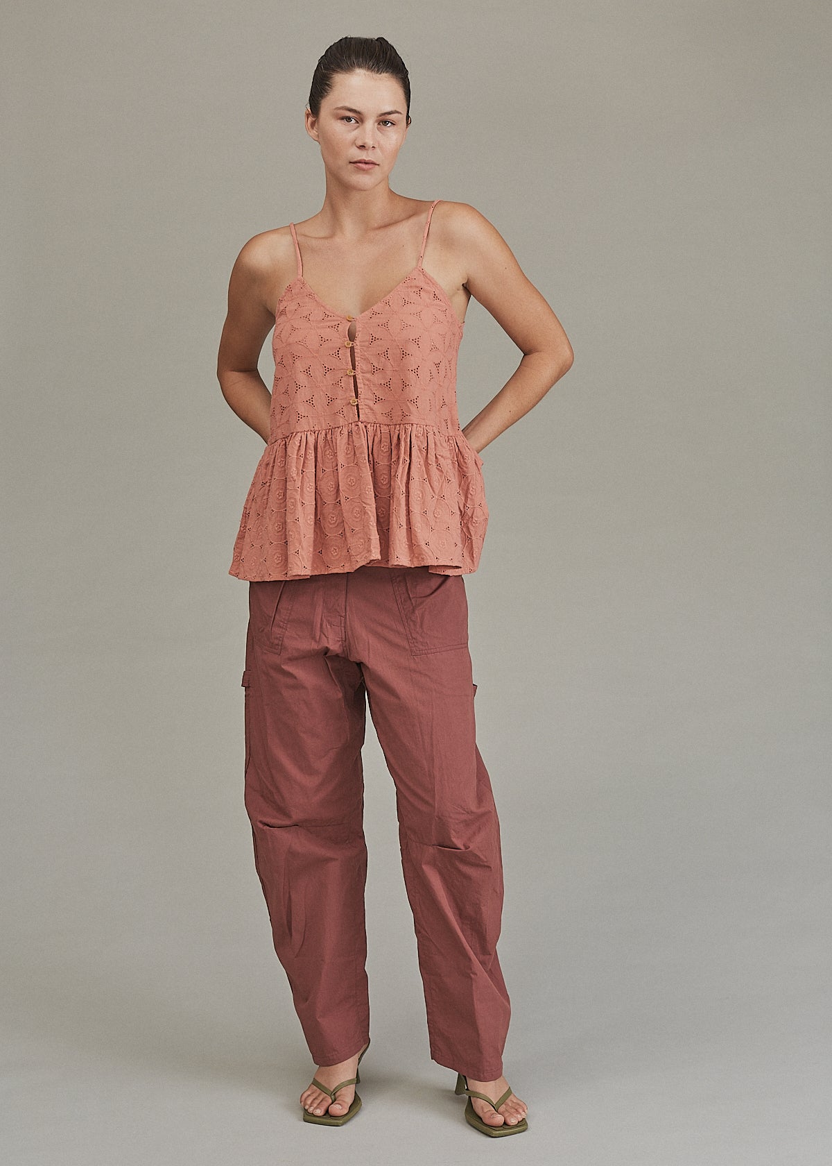 SOL EMBROIDERED TOP - SUMMER 2024